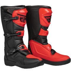 FLY RACING Maverik LT Stiefel - Rot/Schwarz