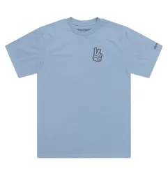 T-Shirt TROY LEE DESIGNS Peace Out - Smoke Blue