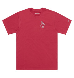 TROY LEE DESIGNS Peace Out T-Shirt - Fuchsia