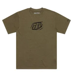 T-Shirt TROY LEE DESIGNS Badge - Olive Heater