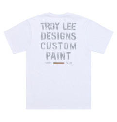Camiseta TROY LEE DESIGNS Paint Shop - blanco