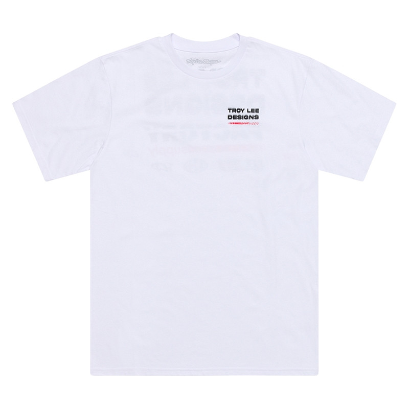 TROY LEE DESIGNS Factory T-Shirt - White - size 2XL