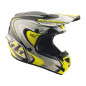 TROY LEE DESIGNS GP Pro Crossover Helm – Grau/Gelb