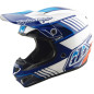 TROY LEE DESIGNS GP Pro Mips Helmet - Segment Blue/White