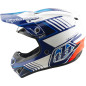 TROY LEE DESIGNS GP Pro Mips Helmet - Segment Blue/White