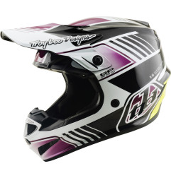 Casque TROY LEE DESIGNS GP Pro Mips - Segment noir/violet