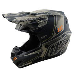 TROY LEE DESIGNS GP Pro Trooper Helmet - Black/Caper