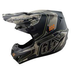 TROY LEE DESIGNS GP Pro Trooper Helmet - Black/Caper