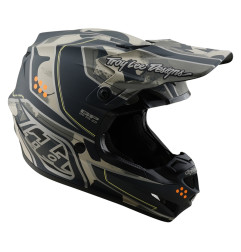 TROY LEE DESIGNS GP Pro Trooper Helm – Schwarz/Caper