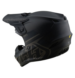 TROY LEE DESIGNS GP Pro Mono Helm – Schwarz