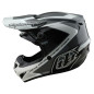 Casco TROY LEE DESIGNS GP Shutter - Gris/Blanco - talla 2XL Casco TROY LEE DESIGNS GP Shutter - Gris/Blanco - talla 2XL