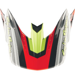 TROY LEE DESIGNS SE5 Composite Stripes Helmschirm - noir/Infra Red