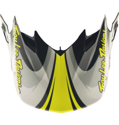Visera TROY LEE DESIGNS GP Pro Crossover - gris/Amarillo neón