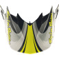 Visière TROY LEE DESIGNS GP Pro Crossover - gris/jaune fluo