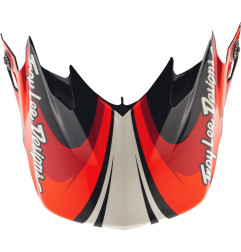 Visera TROY LEE DESIGNS GP Pro Crossover - negro/rojo