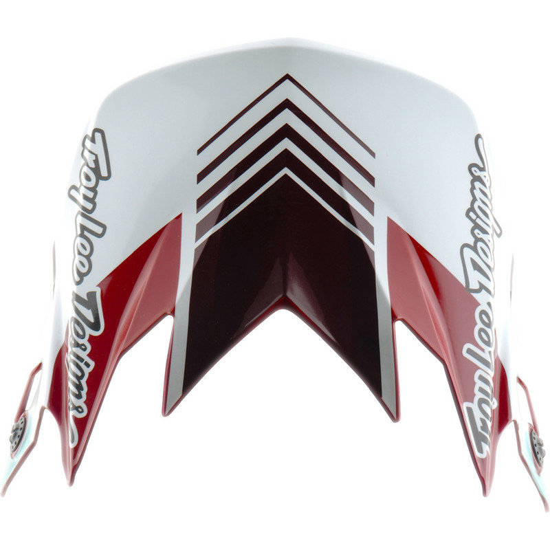 TROY LEE DESIGNS GP Pro Helmschirm - Segment Rot
