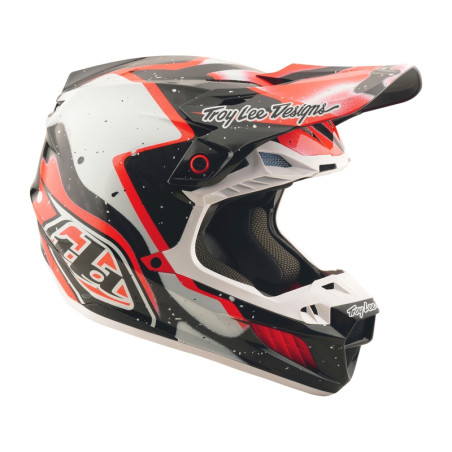 TROY LEE DESIGNS SE5 Carbon Membrane Helmet - Black/Red