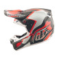 TROY LEE DESIGNS SE5 Carbon Membran Helm – Schwarz/Rot