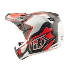 TROY LEE DESIGNS SE5 Carbon Membran Helm – Schwarz/Rot