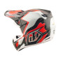 Casco TROY LEE DESIGNS SE5 Carbon Membrane - Negro/Rojo