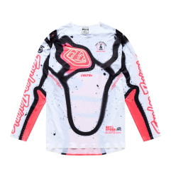 TROY LEE DESIGNS SE Ultra Membran Trikot – Weiß/Infra Red
