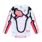 Camiseta TROY LEE DESIGNS SE Ultra Membrane - Blanco/Rojo neón Camiseta TROY LEE DESIGNS SE Ultra Membrane - Blanco/Rojo neón