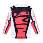 Camiseta TROY LEE DESIGNS SE Ultra Membrane - Blanco/Rojo neón Camiseta TROY LEE DESIGNS SE Ultra Membrane - Blanco/Rojo neón