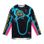Camiseta TROY LEE DESIGNS SE Ultra Membrane - Negro/Amarillo Camiseta TROY LEE DESIGNS SE Ultra Membrane - Negro/Amarillo