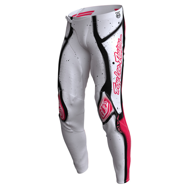 TROY LEE DESIGNS SE Ultra Membrane Pants - White/Infra Red TROY LEE DESIGNS SE Ultra Membrane Pants - White/Infra Red