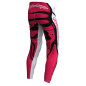 Pantalón TROY LEE DESIGNS SE Ultra Membrane - Blanco/Rojo neón