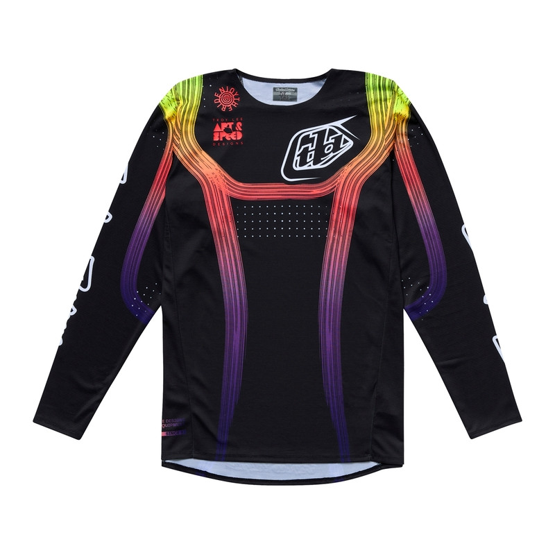 TROY LEE DESIGNS SE Pro Stripes Trikot – Schwarz/Bunt TROY LEE DESIGNS SE Pro Stripes Trikot – Schwarz/Bunt