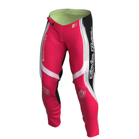 Pantalón TROY LEE DESIGNS SE Pro Stripes - Infra Red/Black
