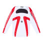 Camiseta TROY LEE DESIGNS GP Pro Frames - Blanco/Rojo