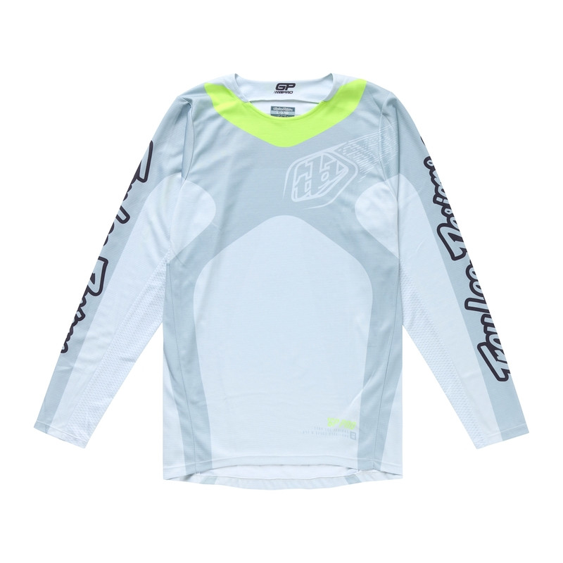 TROY LEE DESIGNS GP Pro Frames Jersey - Vapor/Grey TROY LEE DESIGNS GP Pro Frames Jersey - Vapor/Grey
