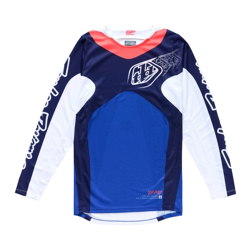 Maillot TROY LEE DESIGNS GP Pro Frames - Navy/blanc