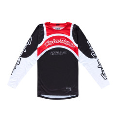Maillot TROY LEE DESIGNS GP Pro Swerve - noir/rouge