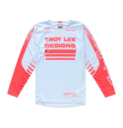 Camiseta TROY LEE DESIGNS GP Pro Segment - Vapor/Rojo neón