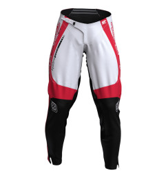 Pantalon TROY LEE DESIGNS GP Pro Frames - blanc/rouge