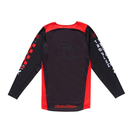 Camiseta TROY LEE DESIGNS GP Pro Air Standard - Naranja/Negro - talla 2XL