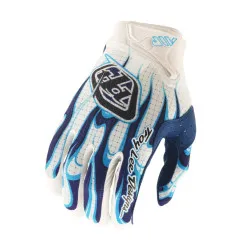 TROY LEE DESIGNS Air Gloves - Torched White/Blue