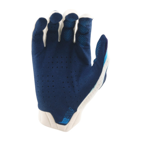Guantes TROY LEE DESIGNS Air - Torched White/Blue - talla XL