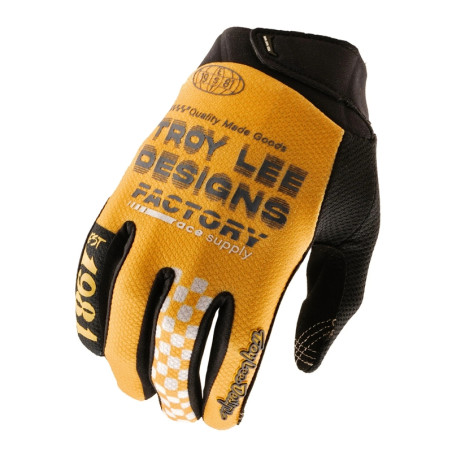 TROY LEE DESIGNS GP Pro Factory Handschuhe – Gold
