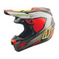 TROY LEE DESIGNS SE5 Composite Stripes Helm – Schwarz/Infra Red