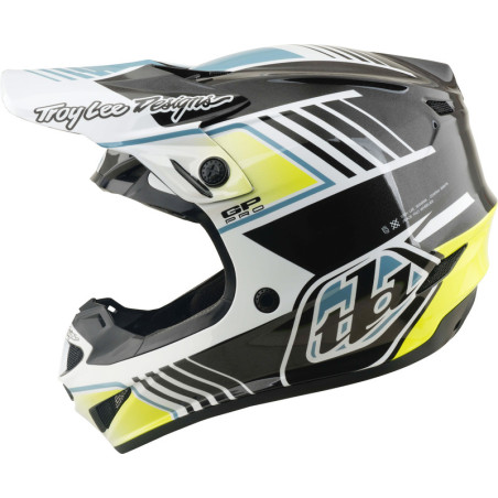 TROY LEE DESIGNS GP Pro Mips Kinderhelm - Segment Grau