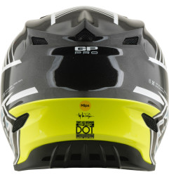 TROY LEE DESIGNS GP Pro Mips Youth Helmet - Segment Grey