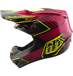 TROY LEE DESIGNS GP Pro Mips Kinderhelm - Segment Fuchsia