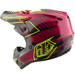 TROY LEE DESIGNS GP Pro Mips Kinderhelm - Segment Fuchsia