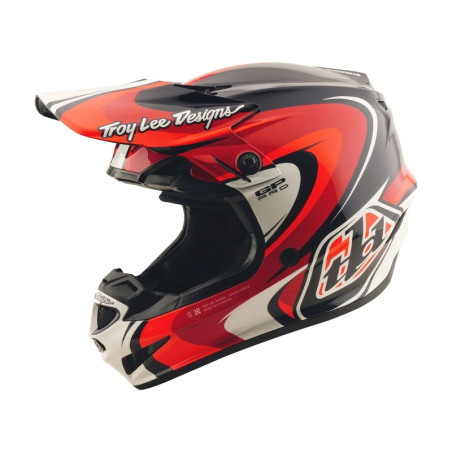 TROY LEE DESIGNS GP Pro Crossover Jugend-Helm – Schwarz/Rot