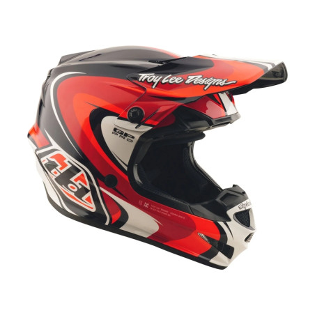 Casco infantil TROY LEE DESIGNS GP Pro Crossover - Negro/Rojo