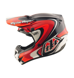 TROY LEE DESIGNS GP Pro Crossover Youth Helmet - Black/Red